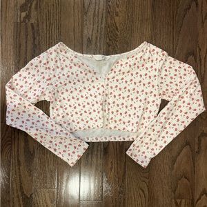 437 Cardigan in baby girl pattern